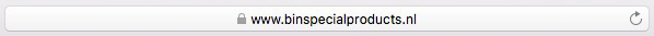 SSL verbinding BIN Special Products